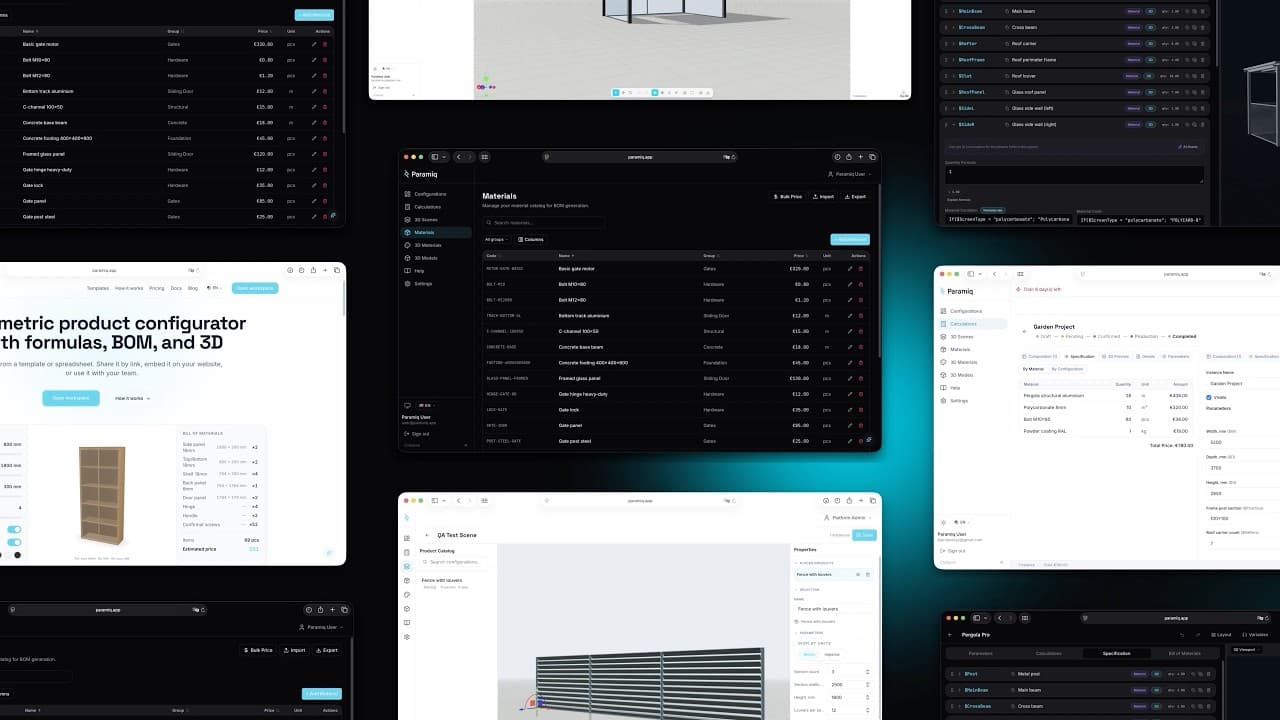 Paramiq product walkthrough
