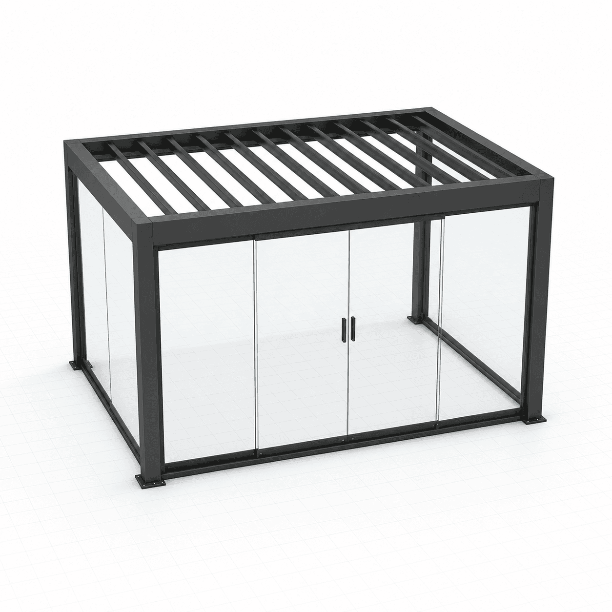 Pergola na wymiar — konfigurator wyceny Paramiq